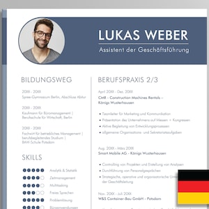 Plantillas de solicitud de Word, CV, plantillas de cartas de presentación de varias páginas, ejemplo de portada, carta de motivación, diseño azul simple, CV de solicitud