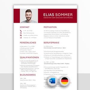 Resume Template Word bordeaux Cover Letter Motivation Templates Professional CV Letter Example simple Resumes examples sample German best
