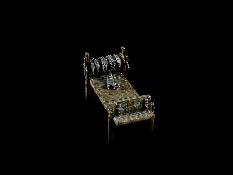 Hand-painted Torture Rack - 28mm Scale for Dungeons and Dragons ...