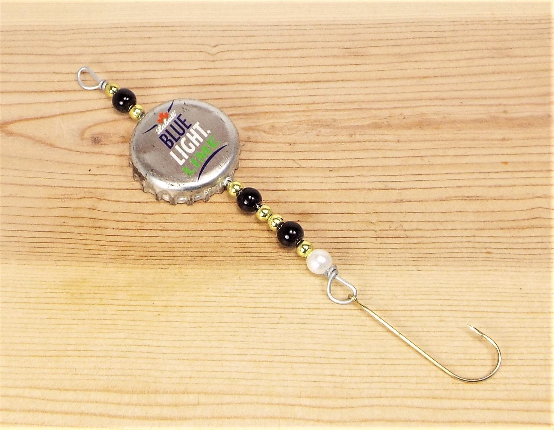 Bottle Cap Fishing Lure, Crafts, Gift, Handcrafted, Novelty Gift, Man Cave  Decor, Collectibles 