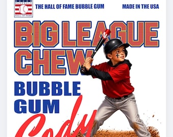 Big League Chew Custom Graphic Tee