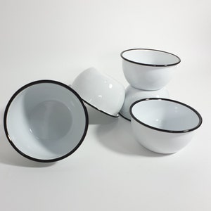 Enamel bowls set 6 pcs. 700ml / 23,50 fl.oz