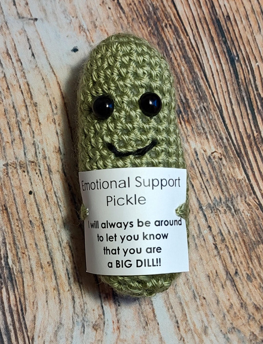 Emotional Support Pickle!! - Etsy
