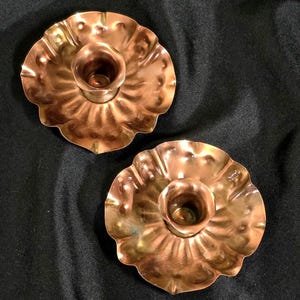 ヴィンテージ】Gregorian Copper キャンドルホルダー トレイ vintage