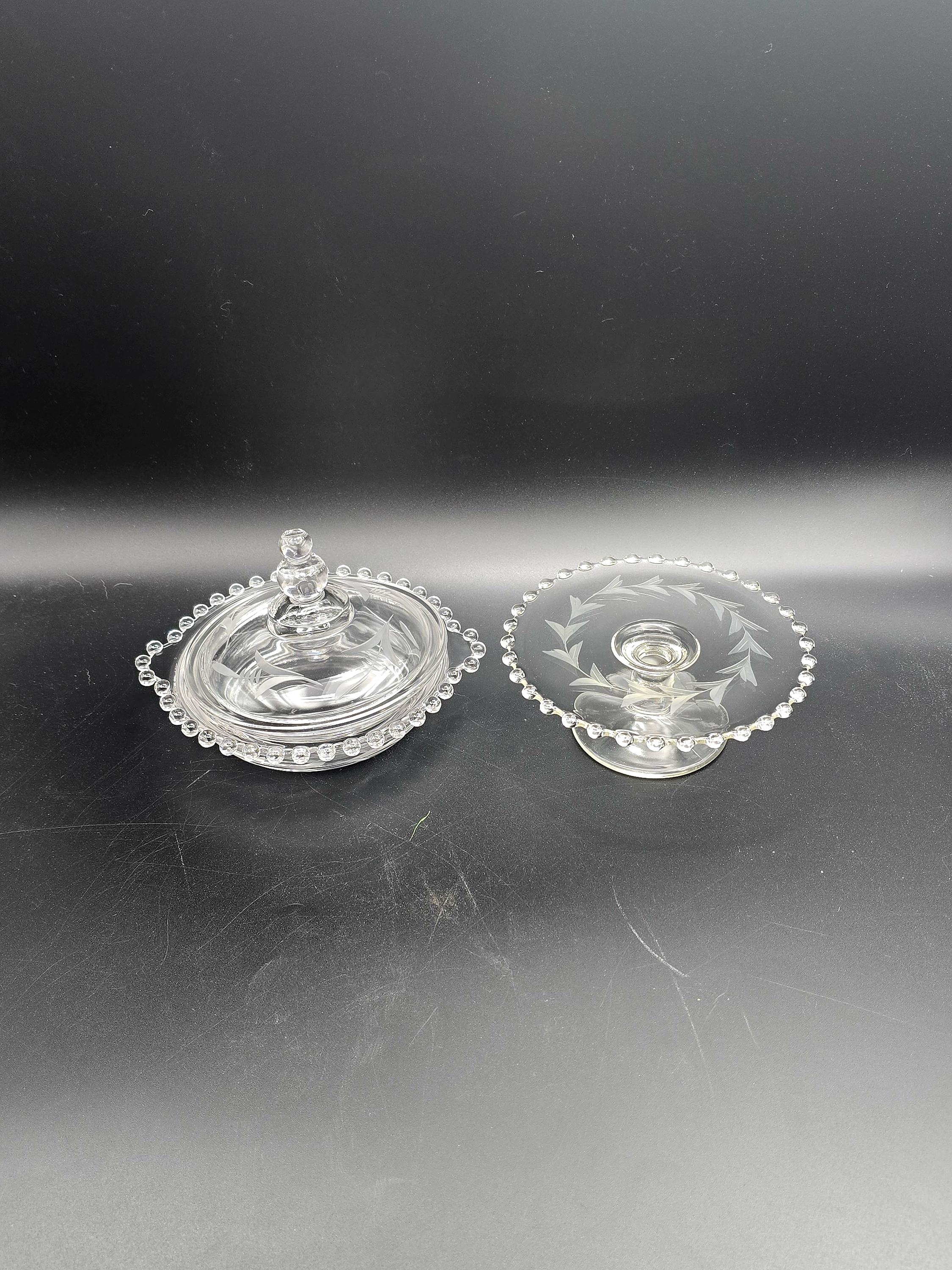 Candlewick cake stand - Etsy 日本