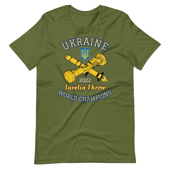 Ukraine Javelin Throw Tshirt Etsy