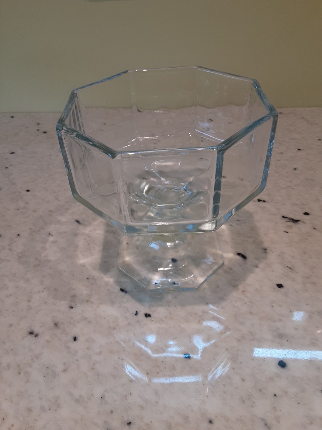 Crystal Compote Bowl Etsy