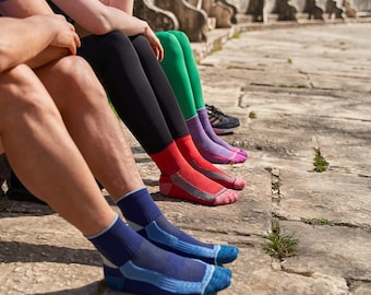 3 Pairs Cushioned Running Socks | Seamless Anti-Blister Ankle Socks for Workout, Hiking, Gym | 3593
