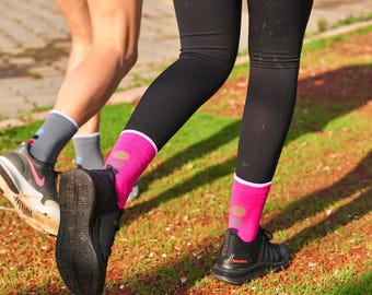 Cushioned Running Socks | Seamless Anti-Blister Athletic Quarter Socks (3 Pairs) | GoWith 3588