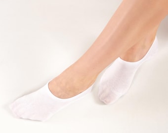 Bamboo No Show Socks | Soft Invisible Liners, Summer Socks (3-6 Pairs)