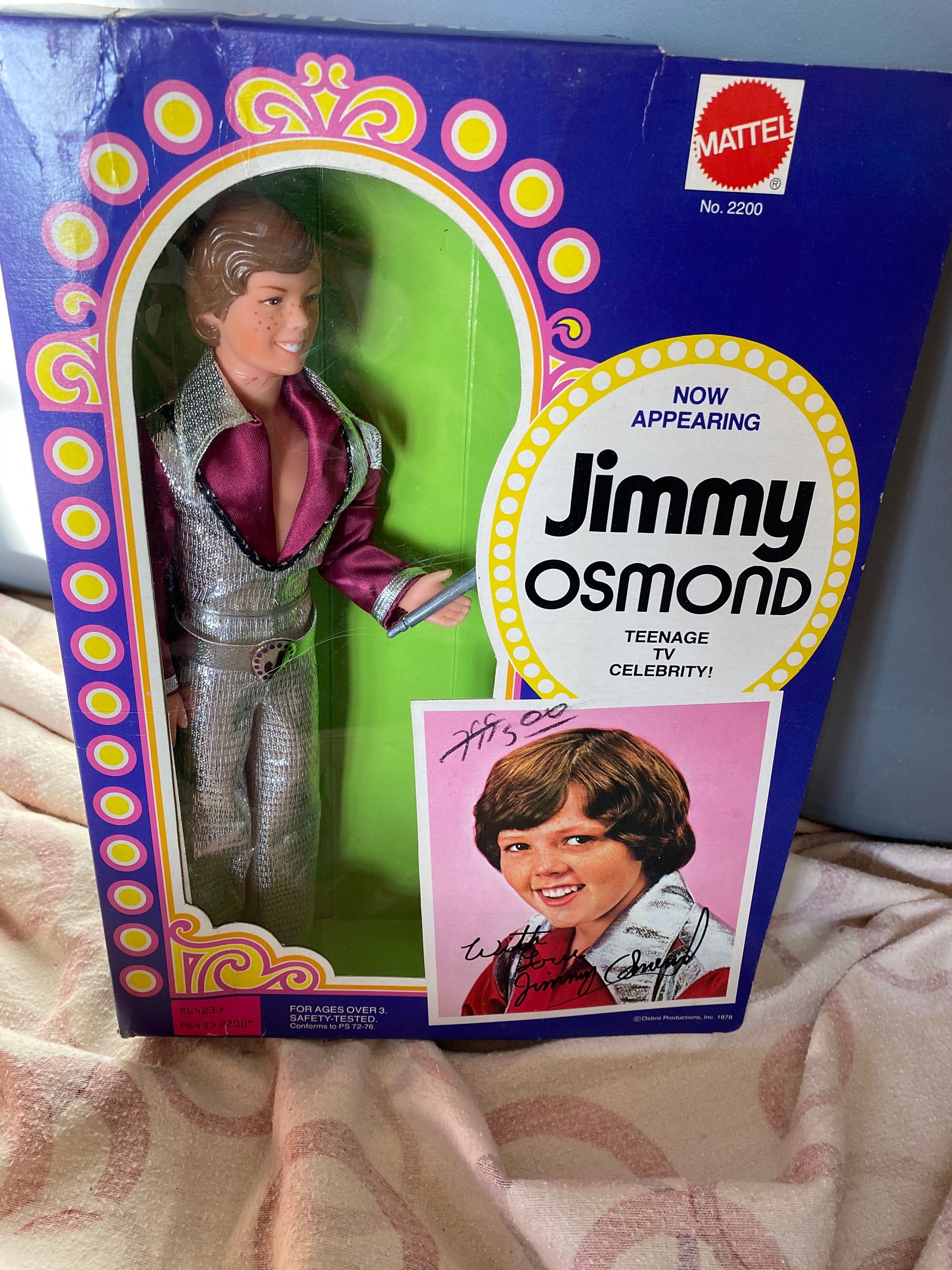 Jimmy Osmond Mattel No 20 Etsy