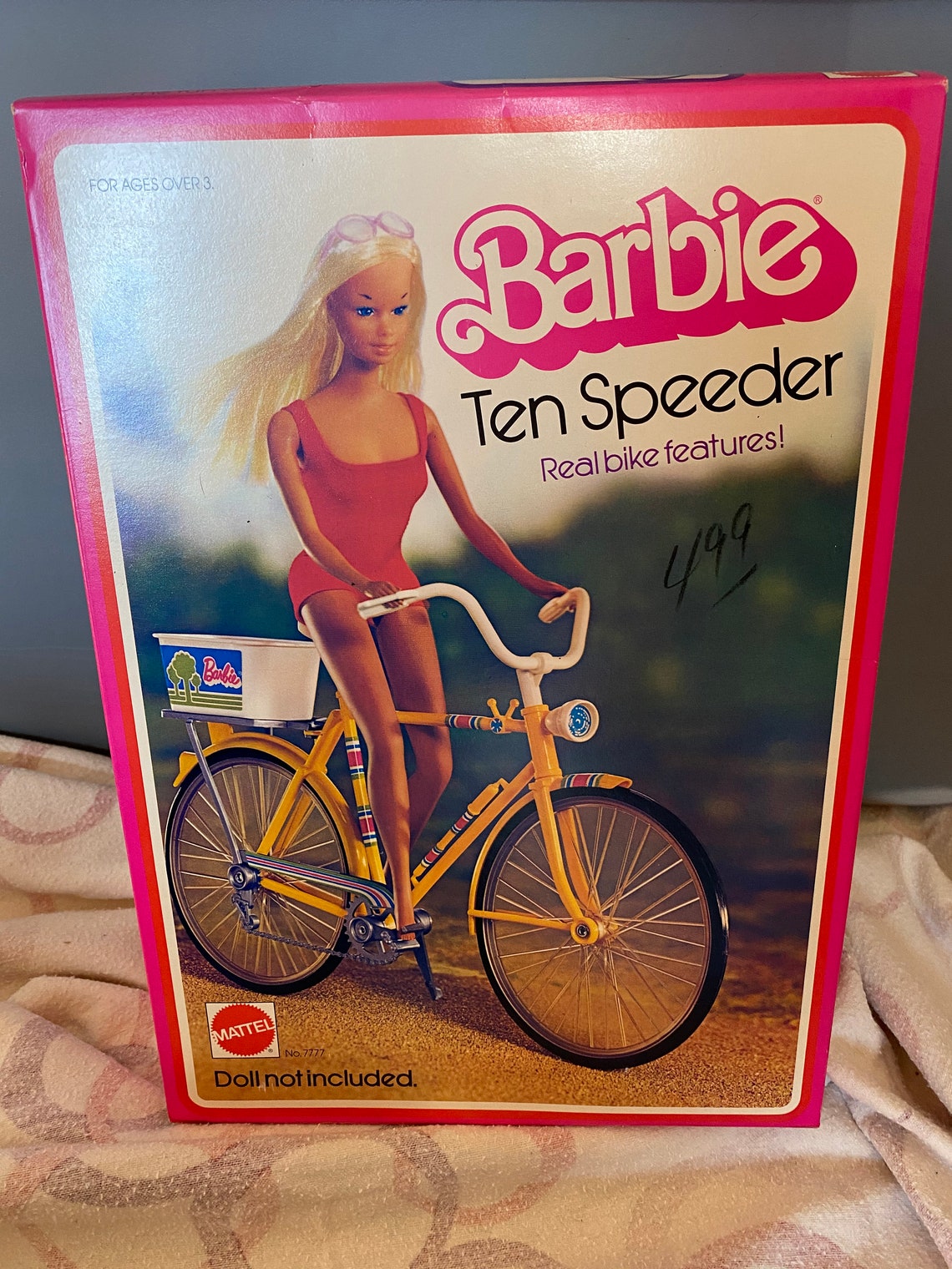 Vélo Barbie Ten Speeder – Mattel – 1973 – Jouet D'occasion Très Bon état