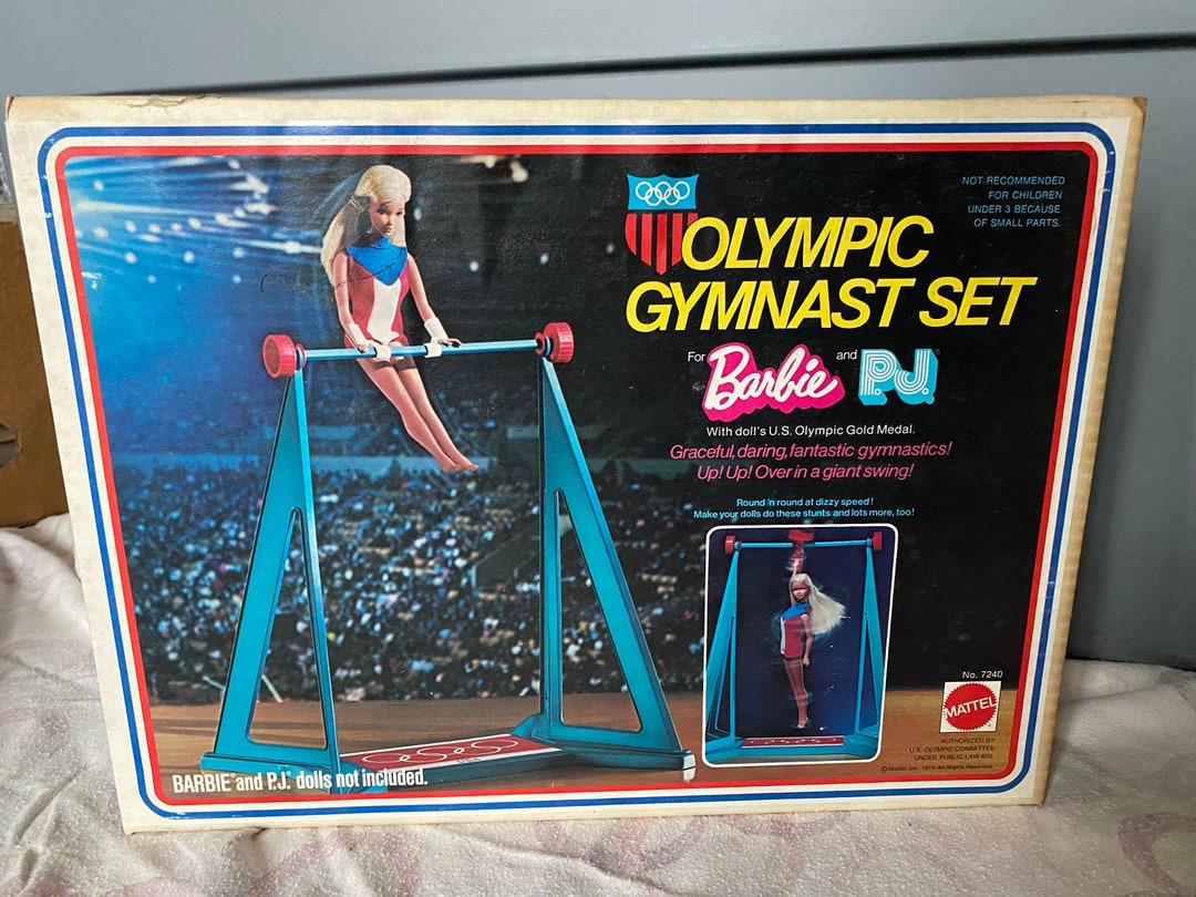 Barbie Olympic Gymnast Set Etsy