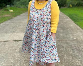 Vespa Scooter June Dress. Size L/XL. WITH Pockets: