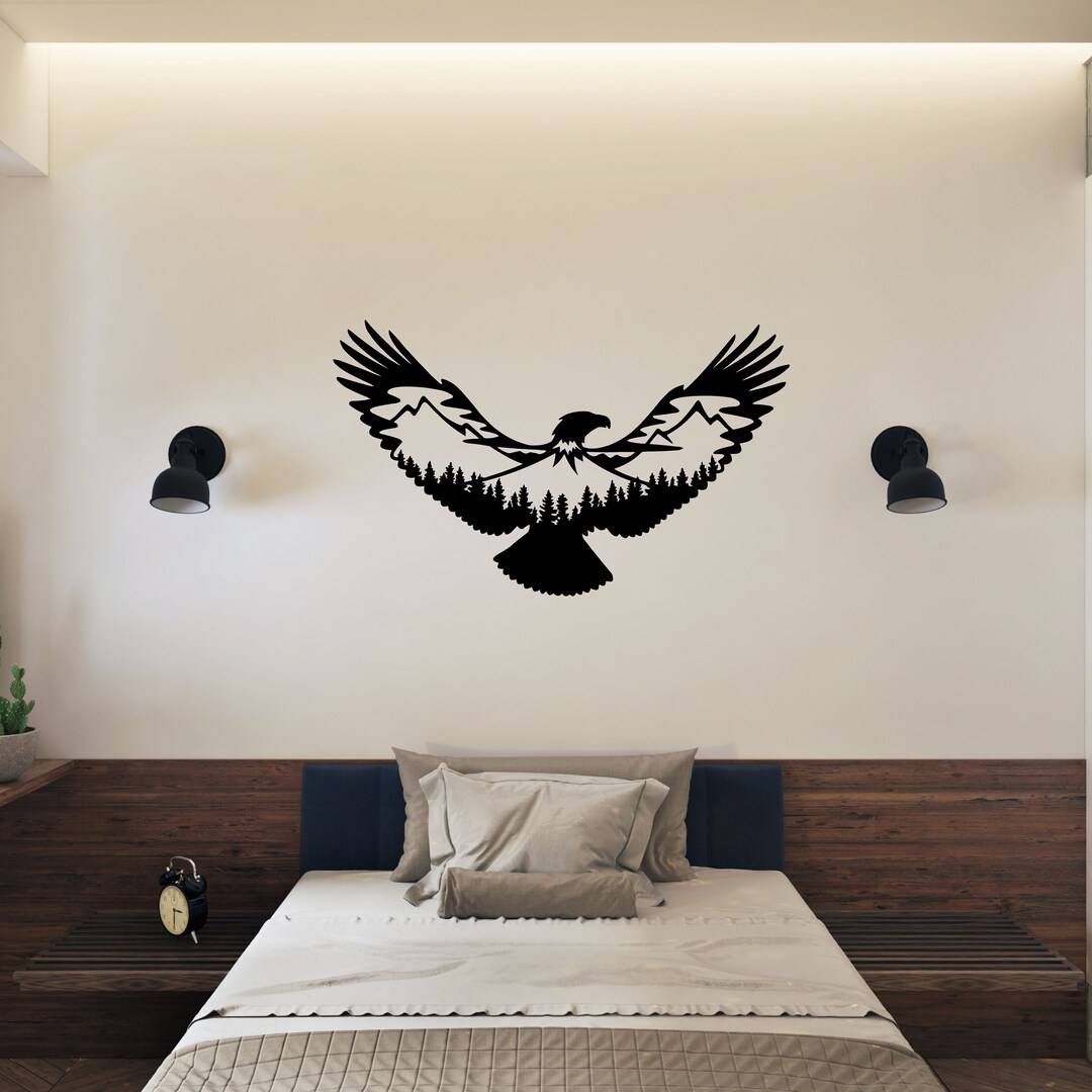 Eagle Metal Wall Art, Eagle Wall Decor, Eagle Metal Art, Metal Eagle
