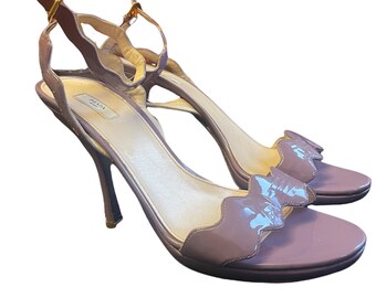 prada kitten heel sandals