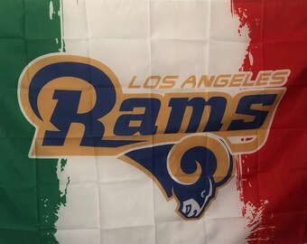 New Rams Mexico flag 3 x 5 ft