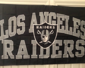 New 3 x 5 foot Raiders nfl flag Los Ángeles Raider nation football
