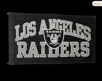 New 3 x 5 foot Raiders nfl flag Los Ángeles Raider nation football