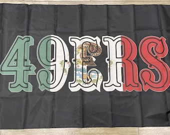 New 3 x 5 foot San Francisco 49ers flag football banner