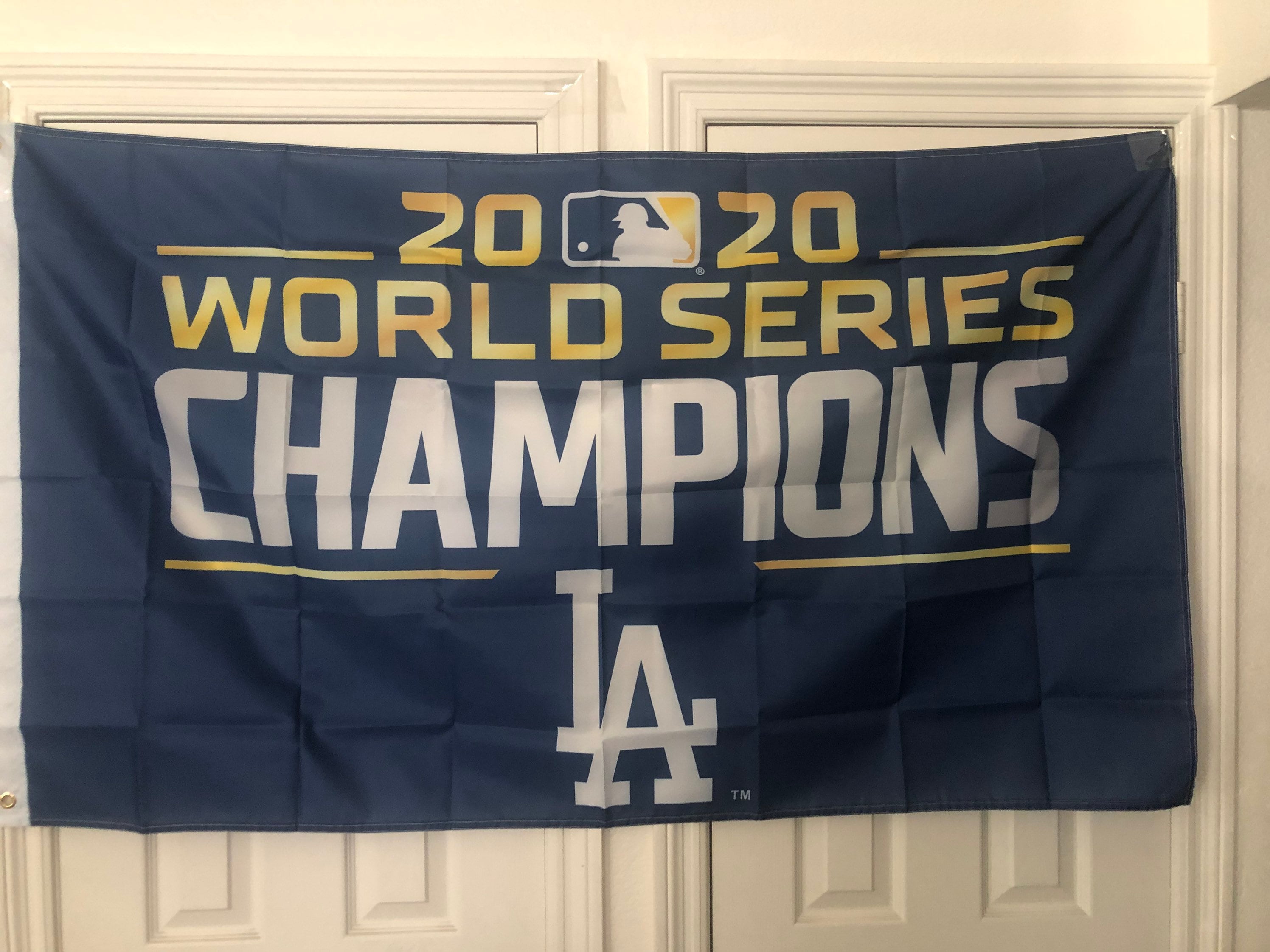 New Los Ángeles Dodgers Flag 3 X 5 Ft 2020 World Series 