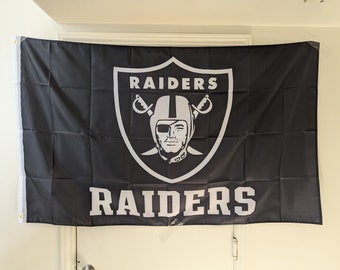 Neue 3 x 5 Fuß Raiders nfl Flagge Los Ángeles Raider Nation