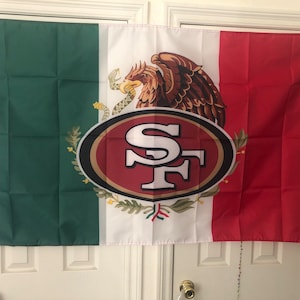 New 3 x 5 foot San Francisco 49ers flag football banner
