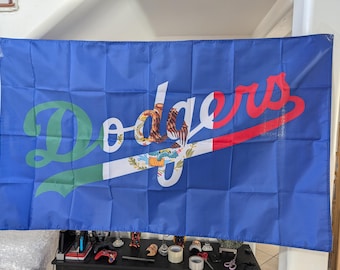 New Los Ángeles Dodgers flag 3 x 5 ft Mexico Mexican mlb l.a. inspired banner