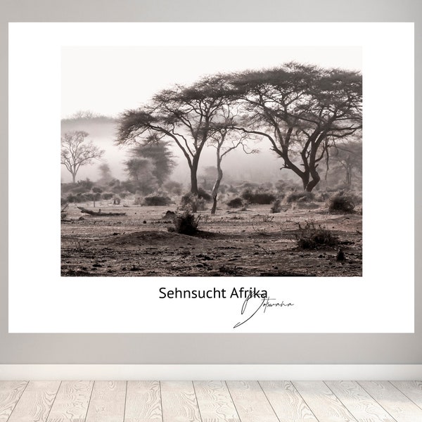 Premium Poster Afrika Sehnsucht