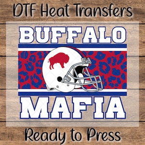 DTF Heat Transfer Buffalo Mafia Leopard