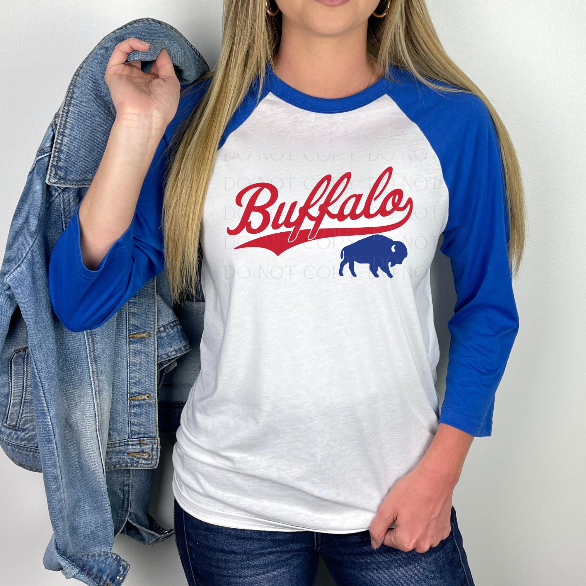 Raglan Tshirt Buffalo Bills Womens Shirt Buffalo Bills New Era