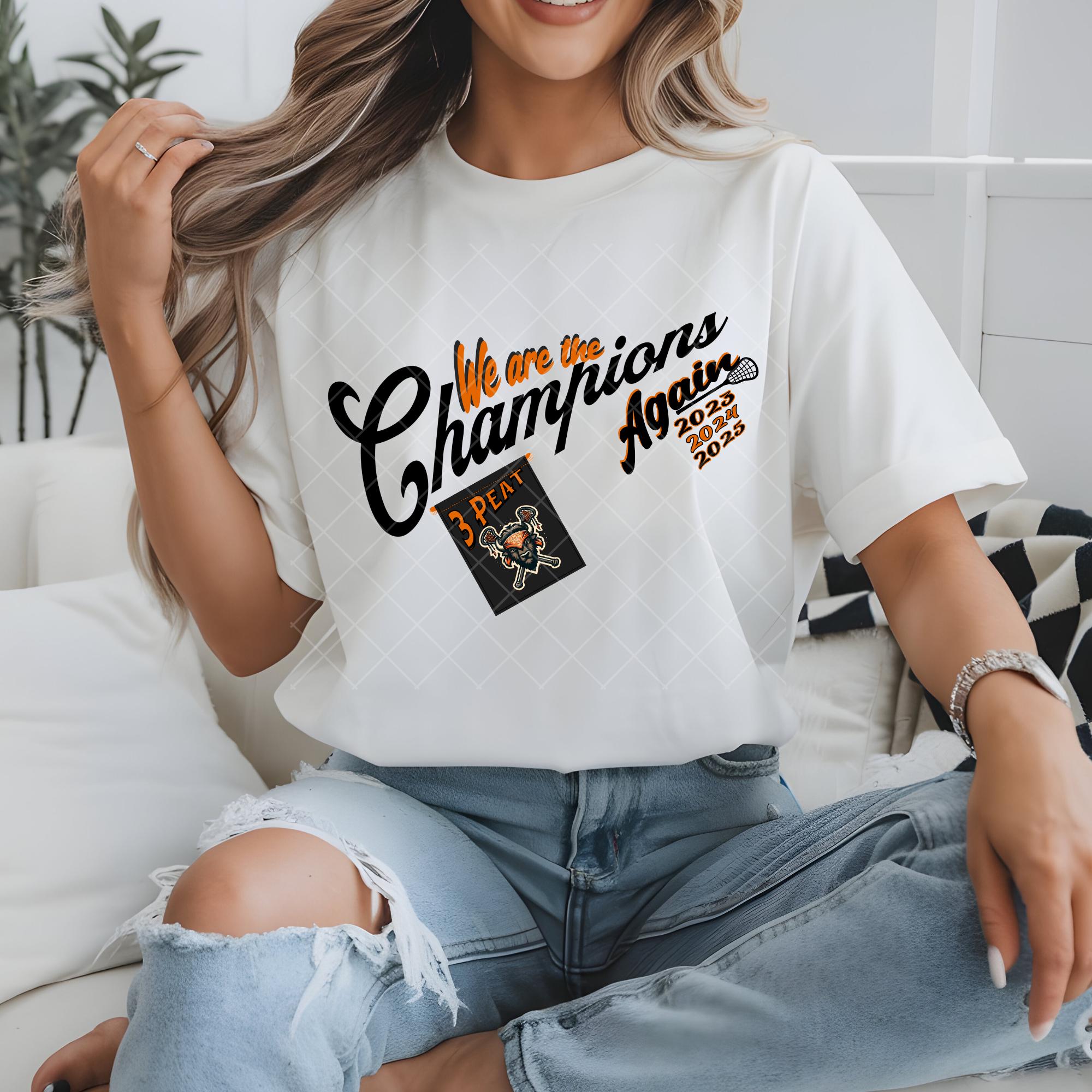 Three Peat Champions - Etsy