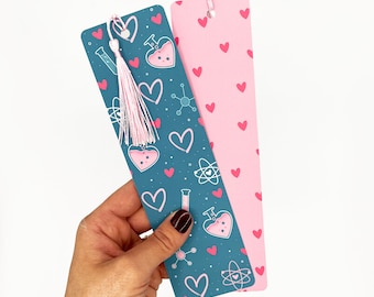 Love Hypothesis inspired bookmark | Book lover | Book worm | Gift for book lover | Literary gift | Romance book Lover | Ali Hazelwood