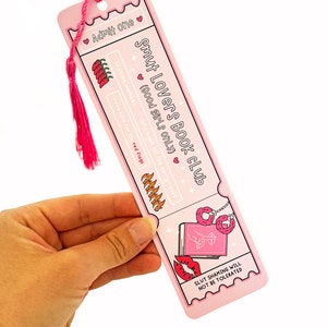 Club del libro Smut Lovers, segnalibro