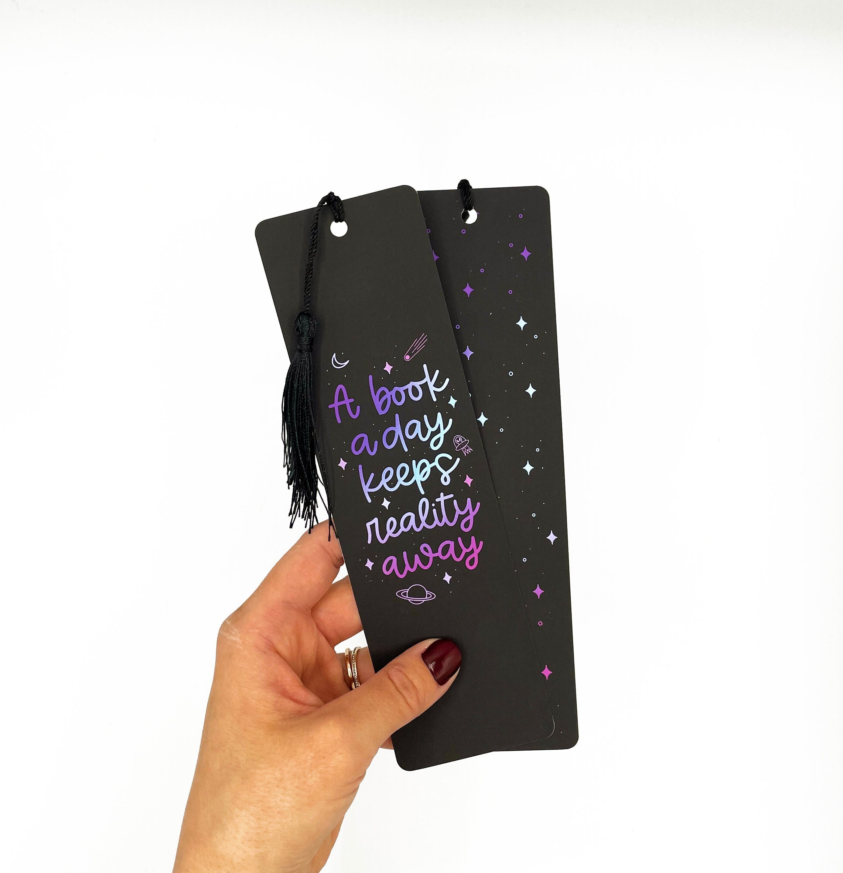 Bookmark - A Book a Day Keeps Reality Away Bookmark - A Book a Day Keeps Reality Away