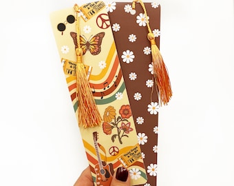 Daisy Jones & The Six Bookmark | Illustrated Velvet Card with Tassel