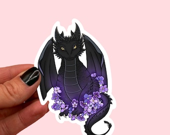 Fourth Wing Andarna sticker | Iron Flame | Fantasy book lover | Gift for bookworm | Romantasy book sticker | Journal sticker