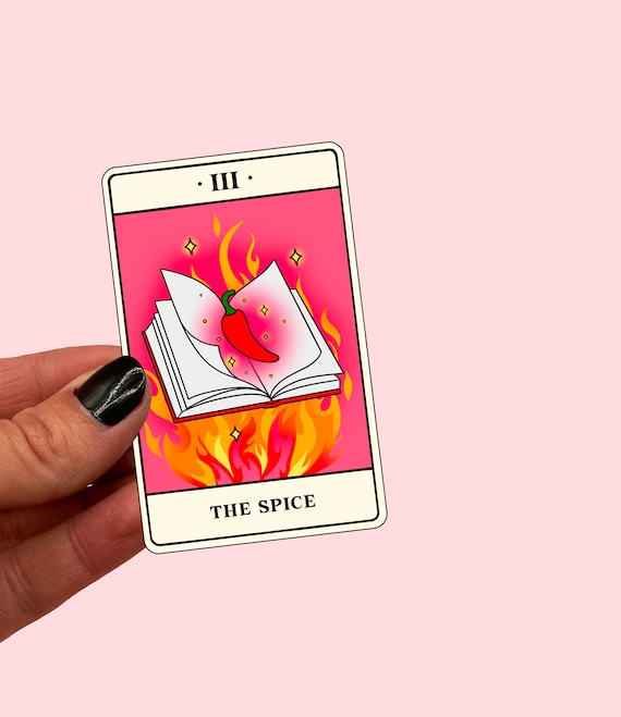 The Spice tarot Card Sticker | book lover | bookish gift | book sticker | bujo | book tropes