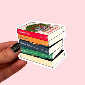Pegatinas para pila de libros de Magnolia Parks / Jessa Hastings / Daisy Haites / Pila de libros de romance