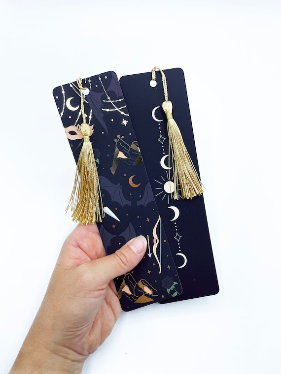 Gold Foiled ACOTAR Bookmark | Officially Licensed ACOMAF Bookmark | Fantasy Book Lover Gift