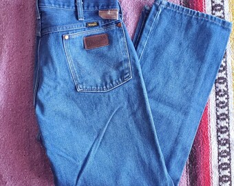 Vintage Wrangler Jeans Mens Full Fit 910Den 34x28.5 USA