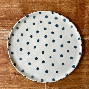 Ceramic plate - ceramic plate - stoneware plate - artisanal plate - pottery plate - artisanal plate - handmade plate