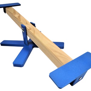 RITE FARM PRODUCTS 22 Inch Long Chicken Teeter Totter Blue Poultry Seesaw Perch