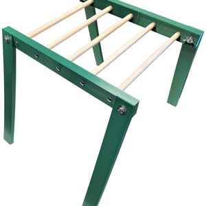 RITE FARM PRODUCTS 20.5 Inch Long Chicken Monkey Bars Green Poultry Run Perch