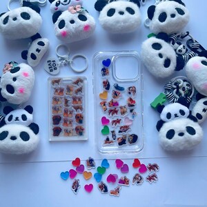 Custodia per telefono Shaker per Shaking Charms, custodia per telefono personalizzata con foto di famiglia, custodia per telefono personalizzata con viso di papà/mamma/bambino per Samsung/iPhone 16 15 14 13 12 11