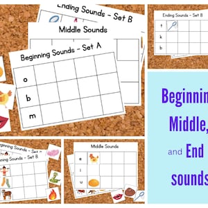 Beginning, Middle and End sounds