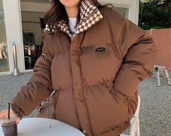 Y2k Puffer Jacket - Etsy Australia