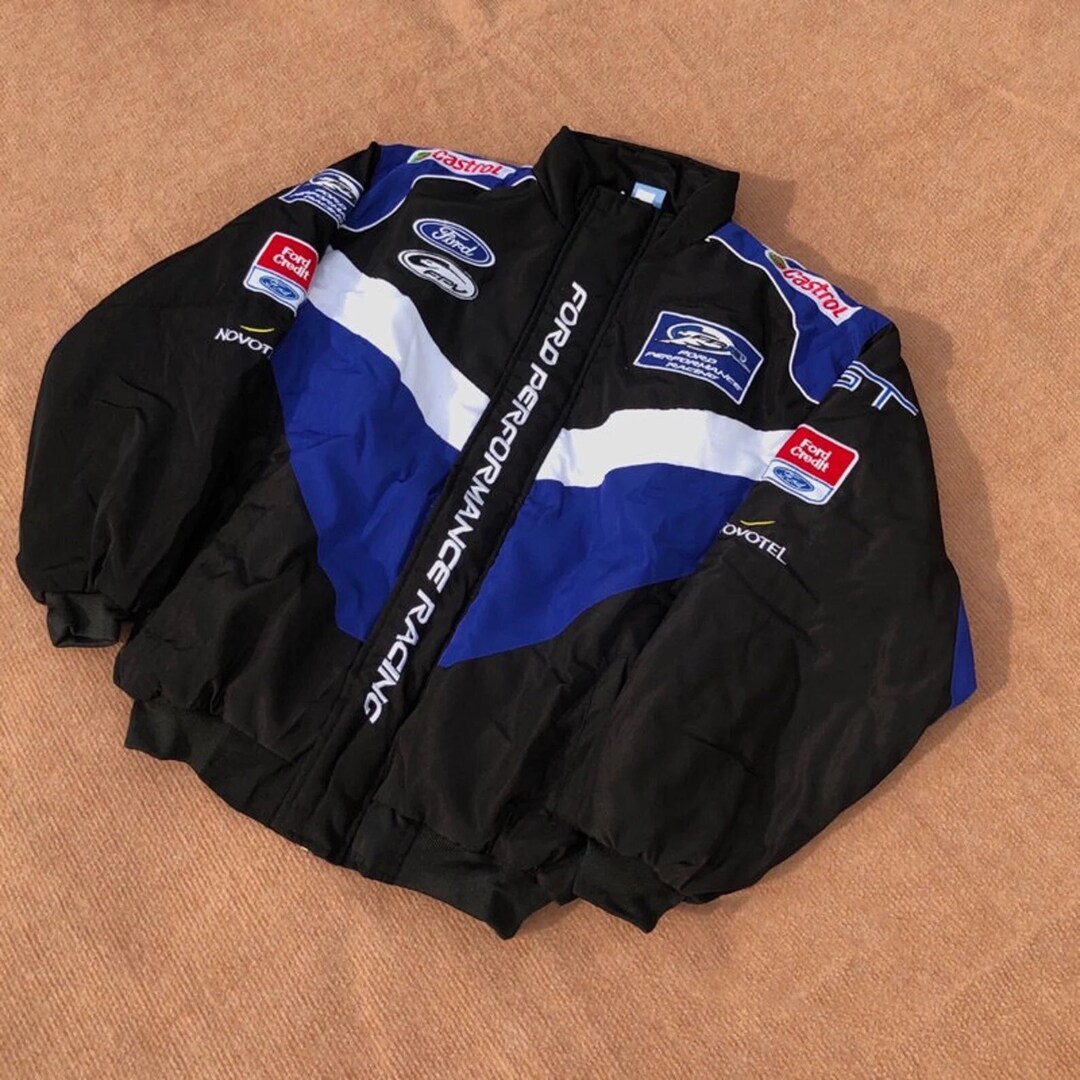 Racing Jacket Vintage Bomber Jacket F1 Streetwear Jacket - Etsy