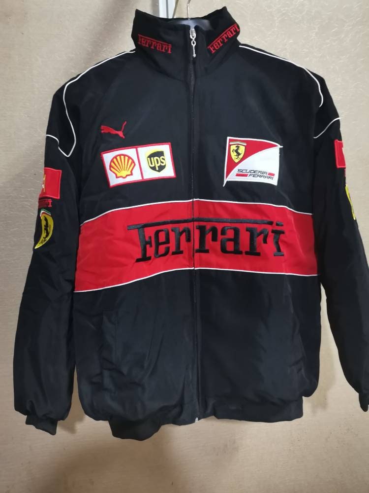 F1 Vintage Racing Jacket Ebroidered Nascar Jacket Ferrari - Etsy