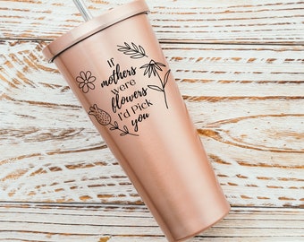 Om mödrar vore blommor skulle jag plocka dig SVG, mors dag-presenter, mors dag-tröja svg, mors dag-kaffemugg svg, nyckelringssvg, Cricut svg